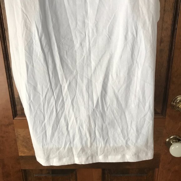 H&M White Scoop Neck Tank Size 4X - Picture 8 of 9